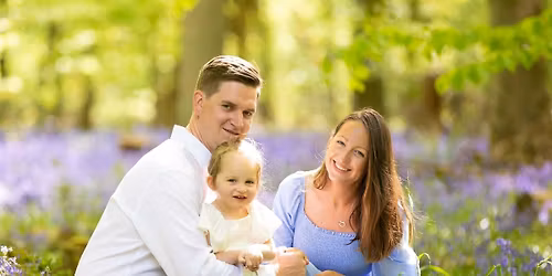 Bluebell family photoshoots Berkshire