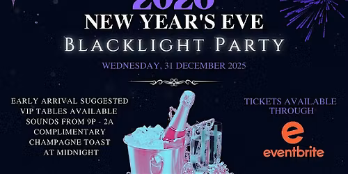 Blacklight New Year's Eve at The Tavern