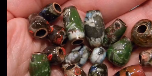 Wild Card Wednesday: Copper Enamled Beads 