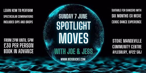 Spotlight Moves Workshop with Joe and Jess