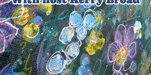Floral Blue Moon Painting Workshop