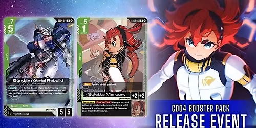 Gundam Card Game GD-04 Phantom Aria Release Event