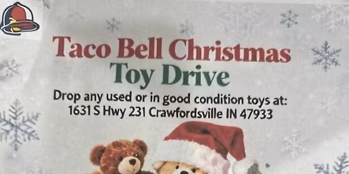 Taco Bell toy drive