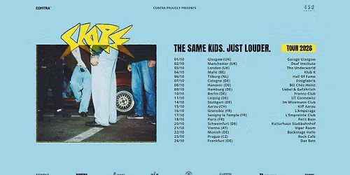 Slope \/\/ Same Kids. Just Louder - Tour 2026 \/\/ Frankfurt