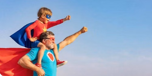 Father's Day Superhero Sunday and Hot Dog Lunch!