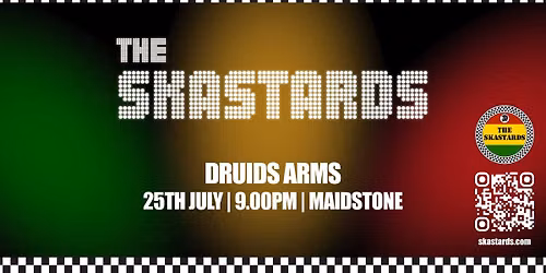 The Skastards at the Druids Arms, Maidstone
