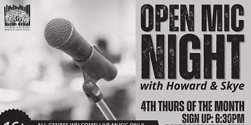 Open Mic Night with Howard & Skye