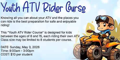 Youth ATV Rider Course