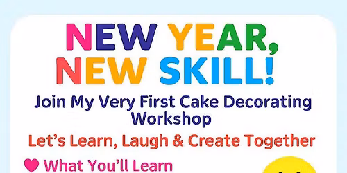 Cake decorating workshop
