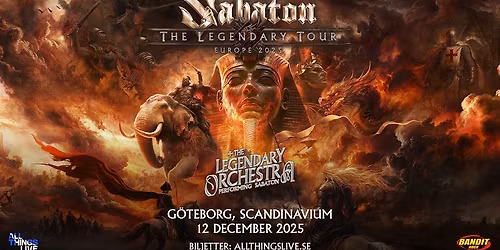 F\u00d6R OCH EFTERFEST SABATON SCANDINAVIUM