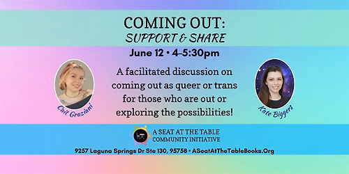 Coming Out: Support & Share