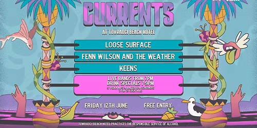 CURRENTS W\/ Loose Surface \/\/ Fenn Wilson and The Weather \/\/ Keens