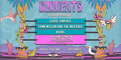 CURRENTS W\/ Loose Surface \/\/ Fenn Wilson and The Weather \/\/ Keens