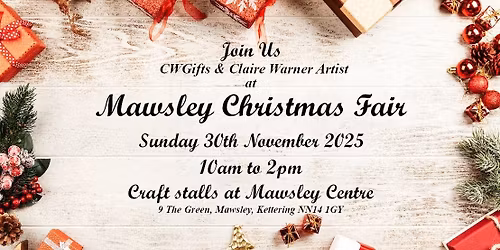 Mawsley Christmas Craft Fair 2025