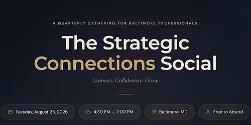Quarterly Networking - The Strategic Connections Social