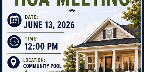 HOA Meeting