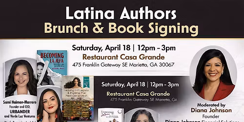 Latina Authors Brunch & Book Signing