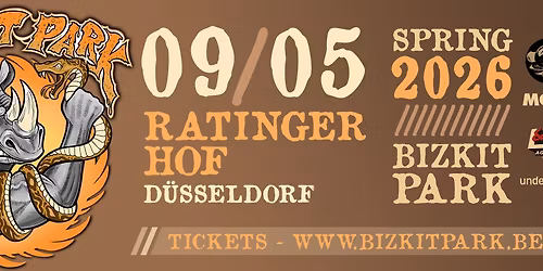 BIZKIT PARK "Spring 2026" | D\u00fcsseldorf
