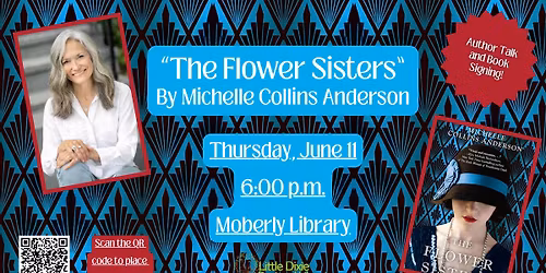 Missouri Author Michelle Collins Anderson at the Moberly Library