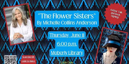 Missouri Author Michelle Collins Anderson at the Moberly Library