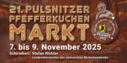 21. Pulsnitzer Pfefferkuchenmarkt 2025