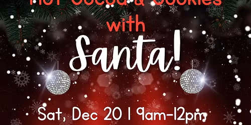 Cocoa & Cookies with Santa at Zen West