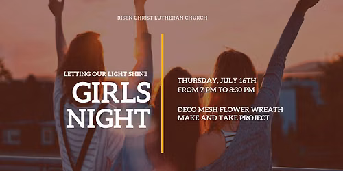 Letting Our Light Shine Girls Night