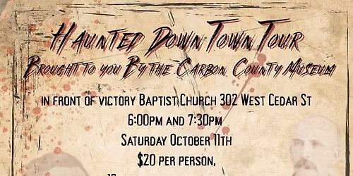 Haunted Down Town Tour