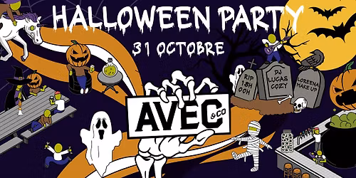 HALLOWEEN PARTY chez AVEC\ud83c\udf83