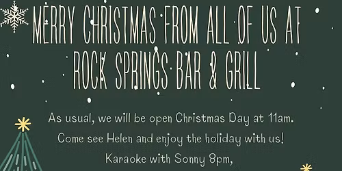 Christmas Day at THE ROCK 