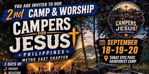 2nd Fellowship Camp - Faith | Resilience | Survival