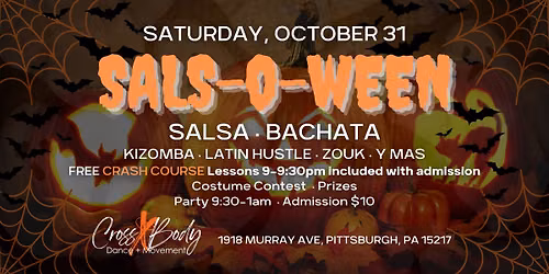SALS-O-WEEN at CrossBody Squirrel Hill