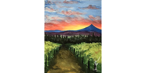 Beautiful Scenic Views & Sipping Vines - Paint and Sip in New Braunfels | Classpop!\u2122