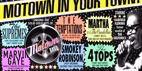 Motown Memories at Charles W Stockey Centre