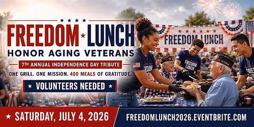 Freedom Lunch: 7th Annual Tribute to Aging Veterans