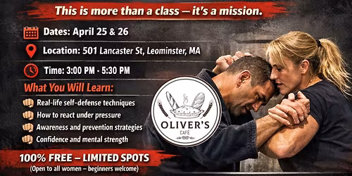  WOMEN'S SELF-DEFENSE SEMINAR