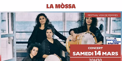 VDF #23 - La Mòssa [Concert] / Samedi 14 Mars 2026 à 20h30