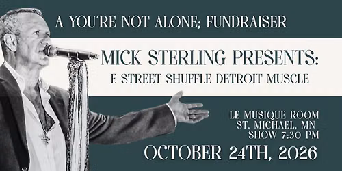 Mick Sterling Present: E Street Shuffle Detroit Muscle