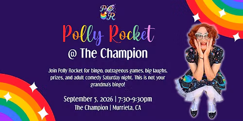 Adult Bingo Night with Polly Rocket