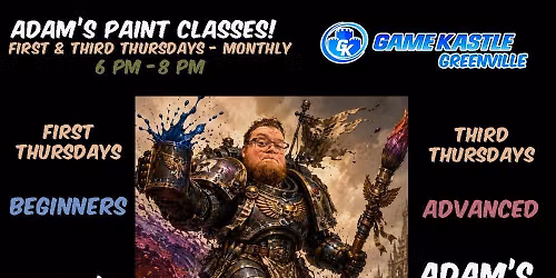 Adam's Beginners Paint Class