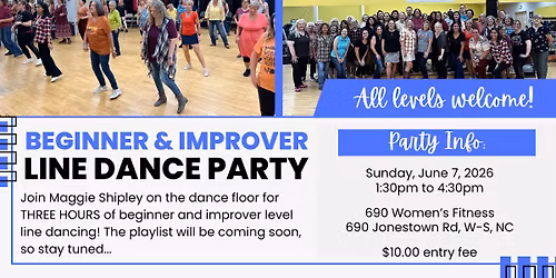 Beginner & Improver Line Dance Party