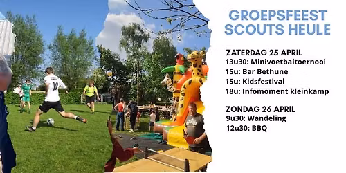 Groepsfeest Scouts Heule 2026