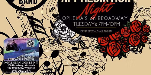 NOTA Band at Ophelia's