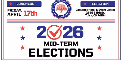 April Monthly Luncheon: 2026 Midterm Elections Overview