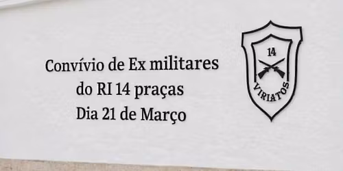 Jantar Convívio Ex Militares RI 14 ⚔️ 