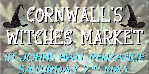 Cornwall's Witches Market 2026 at St Johns Hall, Penzance