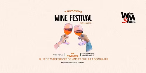Wine festival - Wine&More ! \ud83e\udd42