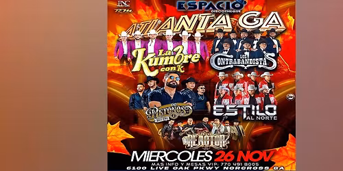 LA KUMBRE CON K, LOS CONTRABANDISTAS & MAS