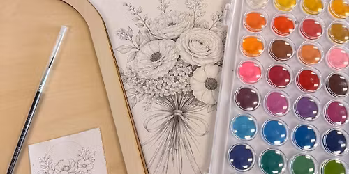 Watercolor Birth-flower Bouquet \ud83d\udc90 *SOLD OUT*