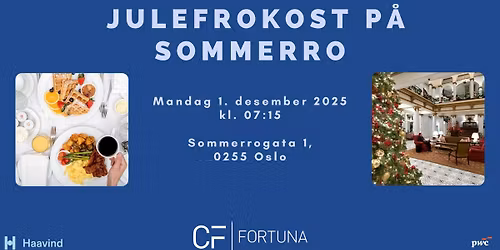 Julefrokost p\u00e5 Sommerro\ud83c\udf84